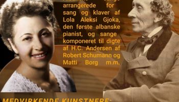 Klasssisk koncert med albanske og danske sange.